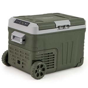 12 Volt Car Refrigerator Portable Car Fridge with Adjustable Range-35L - Size: M D681-AX10012US-35