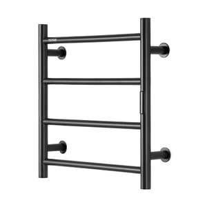  4 Bars Towel Warmer Rack, Wall Mounted Heated Towel Rack for Bathroom, IPX5 Waterpoof Towel Heater E415-JRMJJBGS4GHSO9BM5V1