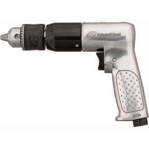 Ingersoll Rand 1/2 Inch Keyed Chuck Air Drill, 500 RPM, 0.5 HP, 10.6in-lb Torque, Pistol Grip T398-IRT7803RA