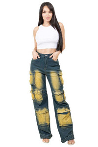 Women fashion cargo style denim pants K328-women-fashion-cargo-style-denim-pants Women fashion cargo style denim pants K328-women-fashion-cargo-style-denim-pants