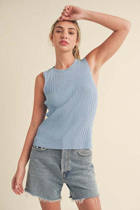 Aemi + Co Ribbed Round Neck Knit Tank K328-aemi-co-ribbed-round-neck-knit-tank-1 Aemi + Co Ribbed Round Neck Knit Tank K328-aemi-co-ribbed-round-neck-knit-tank-1