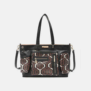 Nicole Lee USA Geometric Pattern Large Handbag K328-nicole-lee-usa-geometric-pattern-large-handbag Nicole Lee USA Geometric Pattern Large Handbag K328-nicole-lee-usa-geometric-pattern-large-handbag