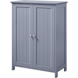 Gray Wood 2-Door Freestanding Bathroom Floor Cabinet Kitchen Storage Cupboard Q280-YGBSFAS619930741 Gray Wood 2-Door Freestanding Bathroom Floor Cabinet Kitchen Storage Cupboard Q280-YGBSFAS619930741
