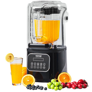 VEVOR Professional Blender with Shield, Commercial Countertop Blenders, 68 oz Blender Combo, Stain E415-TSSBJ20L1600W4DTQV1 VEVOR Professional Blender with Shield, Commercial Countertop Blenders, 68 oz Blender Combo, Stain E415-TSSBJ20L1600W4DTQV1