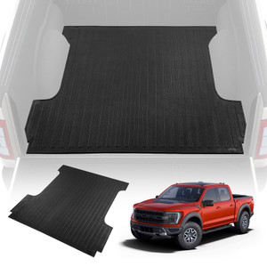  Truck Bed Mat, Fits for 2015-2023 Ford F150 5.5 FT Short Bed, 66.5" x 64" Rubber Truck Bed Liner,  E415-KCCCDFTF1502DR5ZTV0