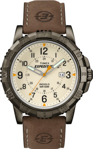 Timex Men's Expedition Rugged Field Watch with Leather Band G818-T49990