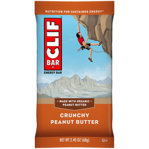 Clif Bar Crunch Peanut Butter Clif Bar Bar (12x2.4 Oz) G240-B-30479-12PK Clif Bar Crunch Peanut Butter Clif Bar Bar (12x2.4 Oz) G240-B-30479-12PK