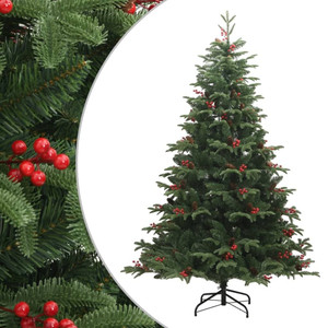 Artificial Hinged Christmas Tree Green PVC Large A949-358376 Artificial Hinged Christmas Tree Green PVC Large A949-358376