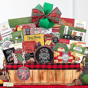Holiday Delight: Gourmet Christmas Gift Basket Z954-WC-528