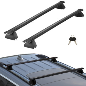 Roof Rack Cross Bars, Compatible with 2011-2021 Jeep Grand Cherokee with Grooved Side Rails, 200lbs E415-CDHGJZSKJPDQHW9Q7V0