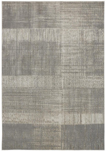 12' X 18' Gray And Ivory Abstract Area Rug N270-512965