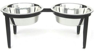 Visions Double Elevated Dog Bowl Small N274-ES01RDB17