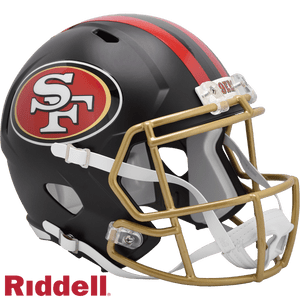 San Francisco 49ers Helmet Riddell Replica Full Size Speed Style Rivalry Alternate 2025 Z157-9585500960