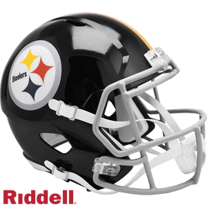 Pittsburgh Steelers Helmet Riddell Replica Full Size Speed Style 1963-1976 T/B Z157-9585531116