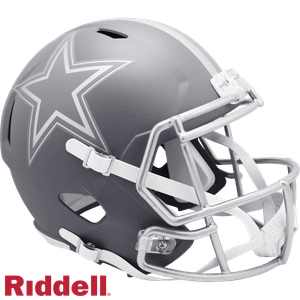 Dallas Cowboys Helmet Riddell Replica Full Size Speed Style Slate Alternate Z157-9585563073