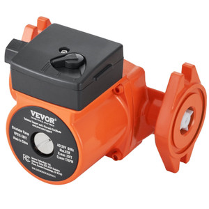 UPS15-58FC Hot Water Recirculating Pump, 110V, 82W 17 GPM Hot Water Circulation Pump, 1" NPT Flange E415-FLKBZPBB20FTJXR83V1