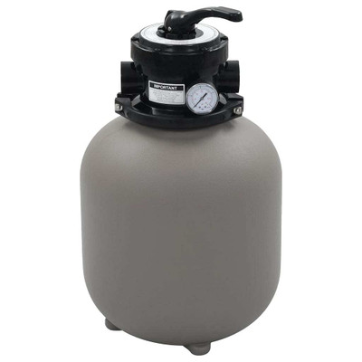  Pool Filter Grey High-density polyethylene 14-inch Durable A949-91725