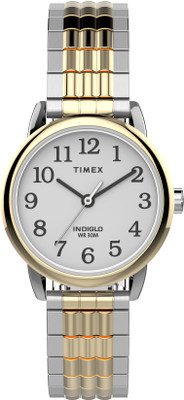 Timex Women's Easy Reader Quartz Dress Watch with Stainless Steel Strap G818-TW2V05900