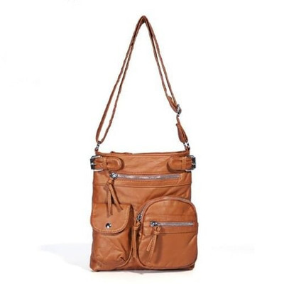 (13 Colors Available) High Fashion Women Top Belt Crossbody PU Tote Bag/ Shoulder Bag A392-fhbg0259