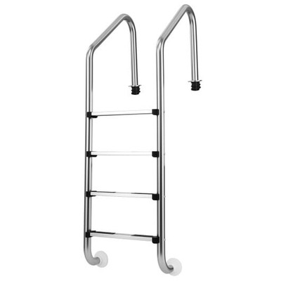 4-Step Inground Pool Ladder Stainless Steel Swimming Pool Ladder B593-NP12500