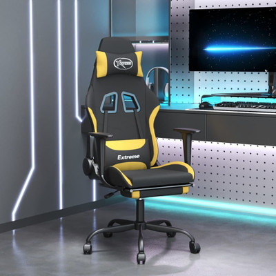 Gaming Chair Black and Yellow A949-345484