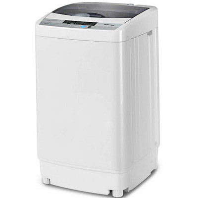 12 lbs Full-automatic Washing Machine with 10 Wash Programs B593-FP10276US