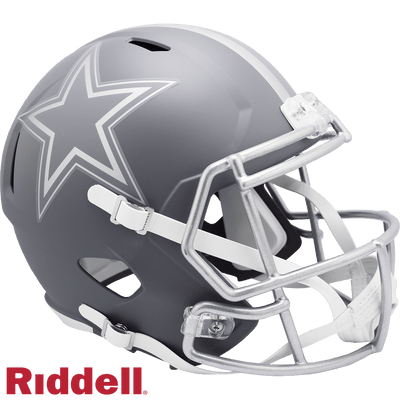 Dallas Cowboys Helmet Riddell Replica Full Size Speed Style Slate Alternate Z157-9585563073