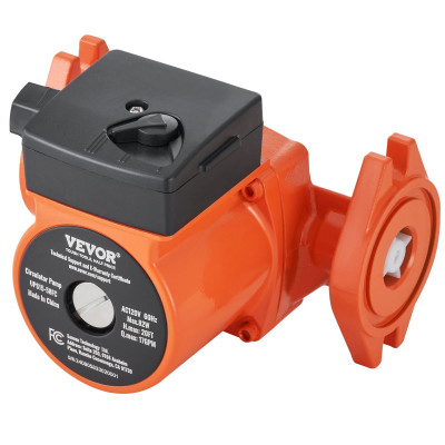 UPS15-58FC Hot Water Recirculating Pump, 110V, 82W 17 GPM Hot Water Circulation Pump, 1" NPT Flange E415-FLKBZPBB20FTJXR83V1