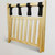 Solid Wood Luggage Rack with Bottom Storage Shelf in Natural with Black Straps Q280-NCHSWLRS44925814