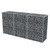  Gabion Basket Galvanized Steel 78.7"x19.7"x39.4" A949-142552