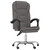 Reclining Office Chair Grey Faux leather, metal, plywood, foam A949-349785