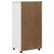  Rolling Cabinet White Solid pine wood, engineered wood, plastic A949-355898