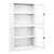  Office Cabinet White Steel, Tempered Glass Medium Office Cabinet A949-335938