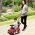 3 in 1 Ride on Push Car Toddler Stroller Sliding Car with Music-Black B593-TY327904