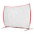  Barricade Backstop Net, 12x9 ft Ball Sports Barrier Netting, Portable Practice Equipment with Carr E415-DQW129YC0000YT8NIV0