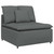  Modular Sofa Dark Grey Fabric (100% Polyester) Large Modular A949-3321298