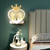 Color: White, style: A - Simple And Modern Led Living Room Bedroom Crown Chandelier Q119-CJJT107425909IR