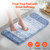 Bathroom Rug 30"x20" Absorbent Soft Bath Mat Machine Washable Quick Dry Non-Slip E415-HFYDHFDH00009RGQEV0