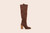 Saint Knee-high boot - Block heel Brown(Wholesale) 12 Pairs N190-MYLZ21034B