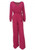 Long Sleeve Solid Jumpsuit With Belt H721-SMR8516