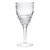 Set of Four Clear Swirl Acrylic Stemmed All Purpose Wine Glass N270-521110