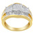 10KT Two-Toned Gold Diamond Ring (1 cttw, H-I Color, SI1-SI2 Clarity) N162-007153R700
