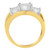 10KT Two-Toned Gold Diamond Ring (1 cttw, H-I Color, SI1-SI2 Clarity) N162-007153R700
