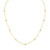 14K Yellow Gold Diamond Station Necklace (1 1/10 cttw, H-I Color, VS2-SI1 Clarity) N162-94-2507YDM