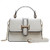 (4 Colors Available) Solid Color Classic Buckle Design High Fashion Lady Handbag/ Shoulder Bag A392-fhbg0268