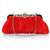 Luxurious Folding Cloth Design Evening/ Wedding Party Handbag - Red A392-fhbg0075