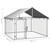  Outdoor Dog Kennel with Roof 78.7"x78.7"x59.1 A949-171498