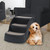  Dog Stair Black Polypropylene 3-step Foldable Dog Stair A949-171173