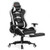 Massage Gaming Chair with Footrest-Pink B593-HW66330
