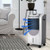 Portable Air Cooler Fan with Heater and Humidifier Function - Color: Gray D681-EP23664